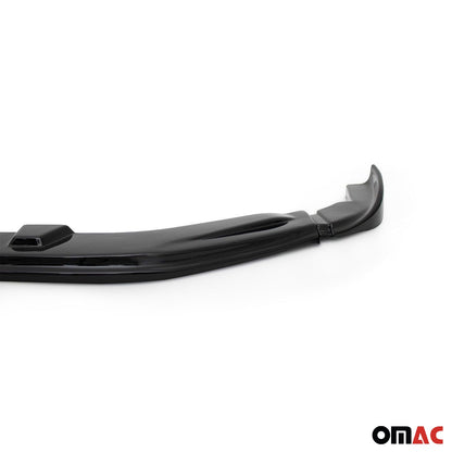 Frontspoiler Lippe Stoßstange Splitter für Honda Civic 2012-2015 ABS Schwarz OMAC DE