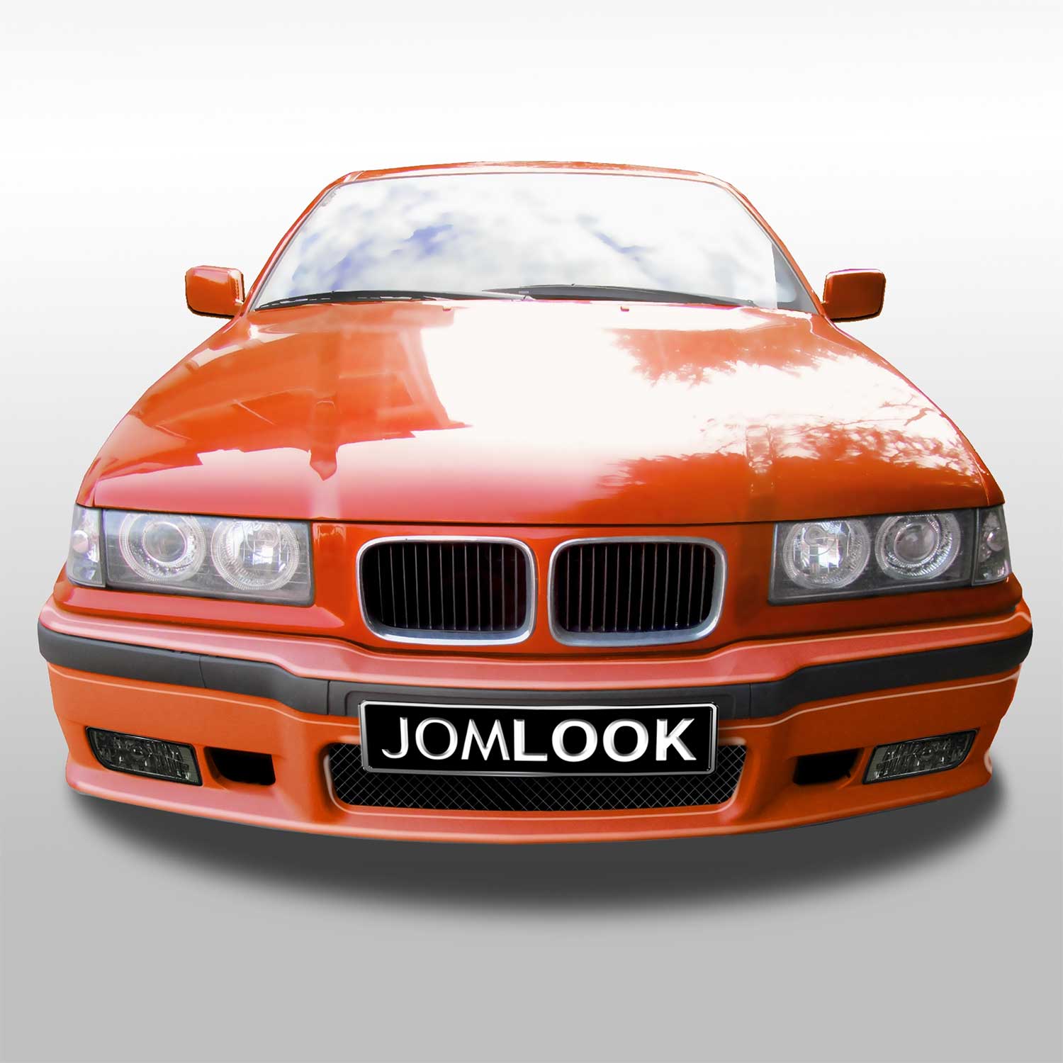 JOM Frontstoßstange Stoßstange für BMW 3er E36 1994-1999 Schwarz OMAC DE