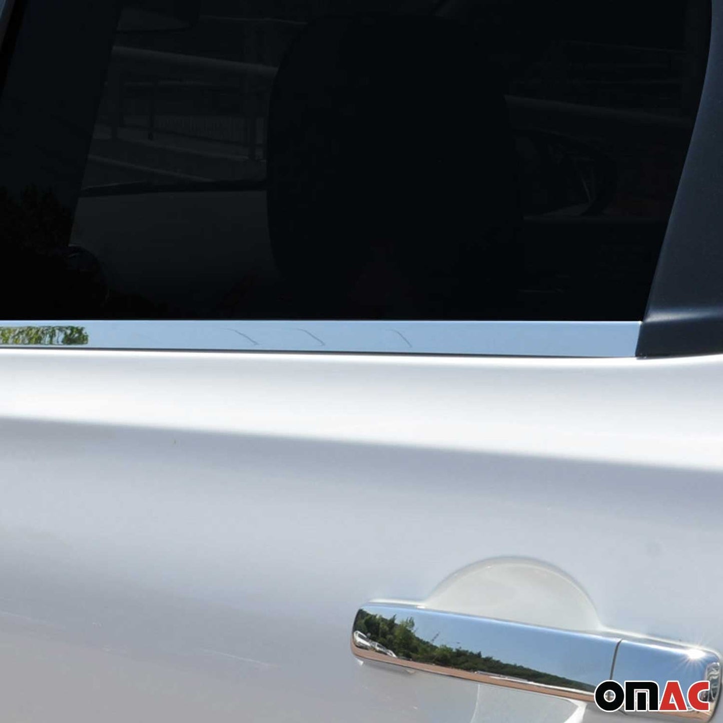 Fensterleisten Zierleisten für Nissan X-Trail T32 2014-2020 Edelstahl Chrom 4tlg OMAC DE