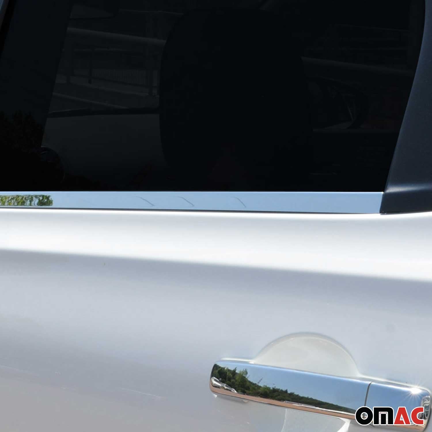 Fensterleisten Zierleisten für Nissan X-Trail T32 2014-2020 Edelstahl Chrom 4tlg OMAC DE