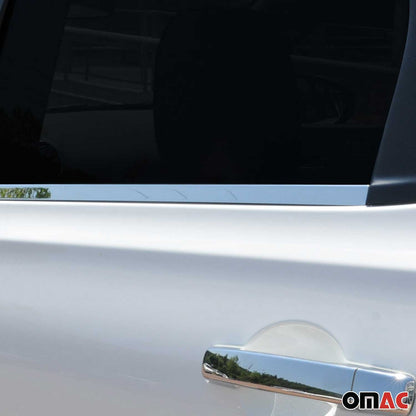 Fensterleisten Zierleisten für Nissan X-Trail T32 2014-2020 Edelstahl Chrom 4tlg OMAC DE