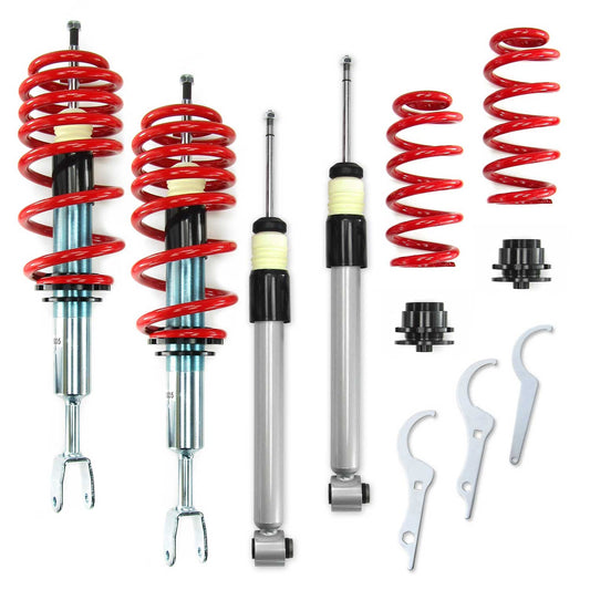Redline Gewindefahrwerk für Audi A4 B6 B7 (8E) Avant Cabrio Quattro 2000-2007 OMAC DE