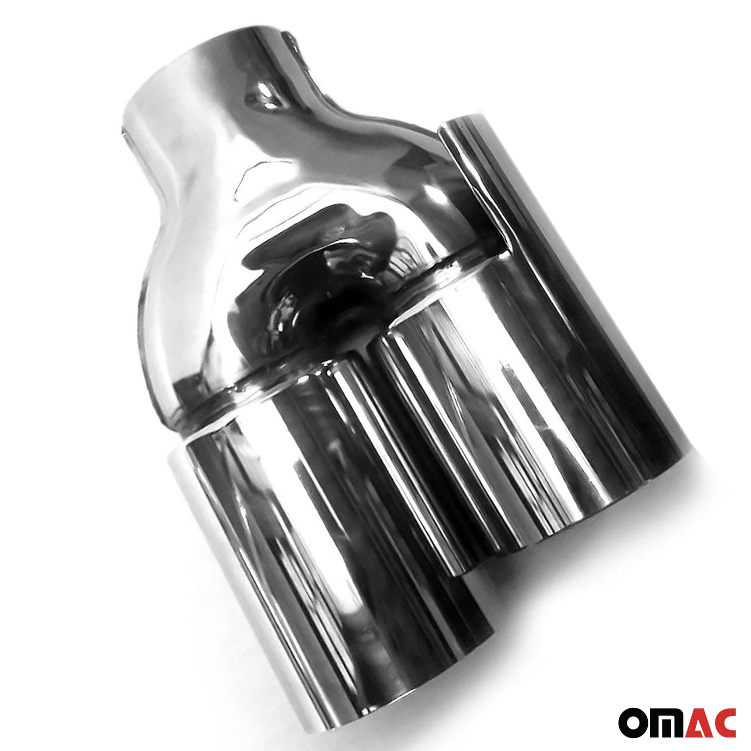 Auspuffblende Endrohr für Mercedes W204 A209 C209 Edelstahl Chrom 1tlg OMAC DE