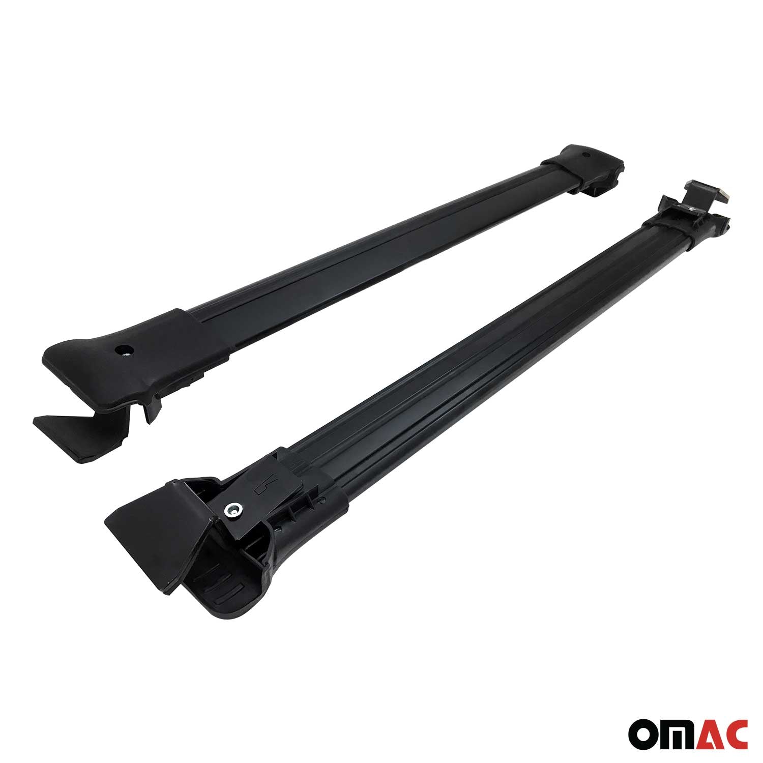 Dachträger Gepäckträger für Dacia Duster 2010-13 Pre-FL Relingträger Alu Schwarz OMAC DE