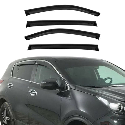 Windabweiser Regenabweiser für Kia Sportage 2015-2021 Dunkel Acryl 4tlg