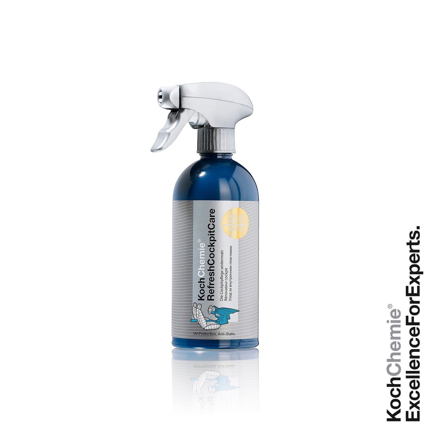 Koch Chemie Auto-Pflege-SET Innenraumreiniger Lederpflege Cockpitpflege 3-tgl