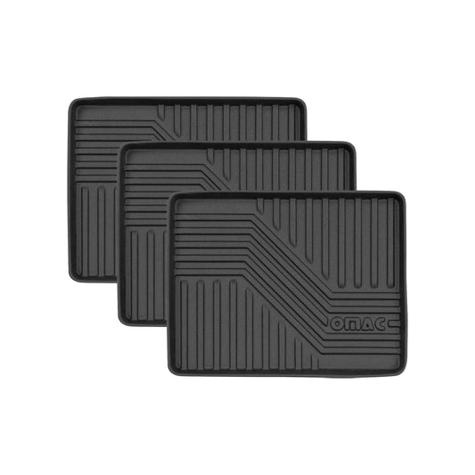 3x OMAC Schuhmatte Sauberlaufmatte Abtropfschale Napfunterlage 43x33cm Unterlage OMAC DE