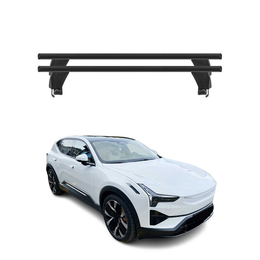 Menabo Dachträger Grundträger für Polestar 2 2020-2025 Alu Schwarz 2tlg OMAC DE