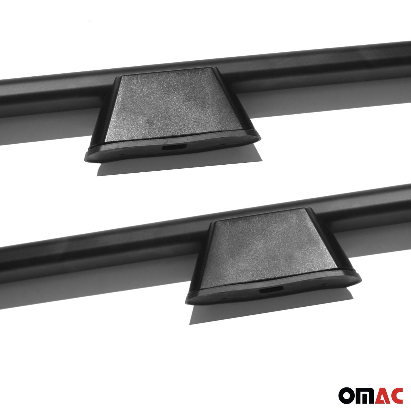 Dachreling Dachgepäckträger für VW Transporter T7 2024-2025 L2 Langer Schwarz 2x OMAC DE