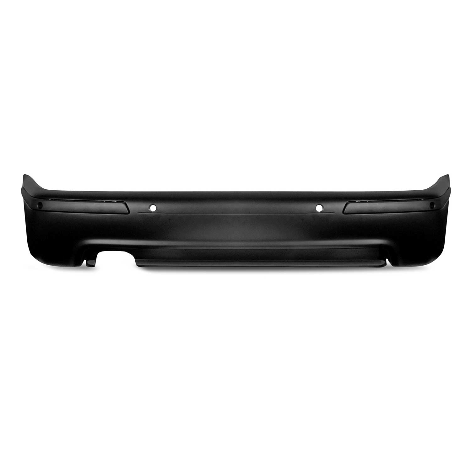 JOM Heckstoßstange für BMW 5er E39 1996-2003 (mit PDC) Schwarz 1tlg OMAC DE