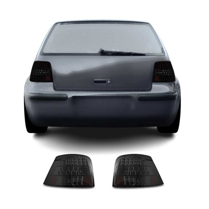 Rückleuchten für VW Golf 4 1997-2003 dunkel smoke 2tlg OMAC DE