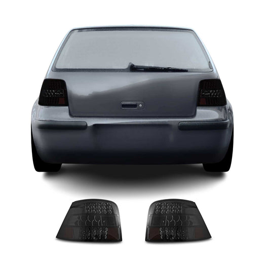 Rückleuchten für VW Golf 4 1997-2003 dunkel smoke 2tlg OMAC DE