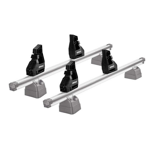 Ladungsbegrenzer Lastanschläge Load Stopper für Dachträger Einstellbar 4tlg OMAC DE
