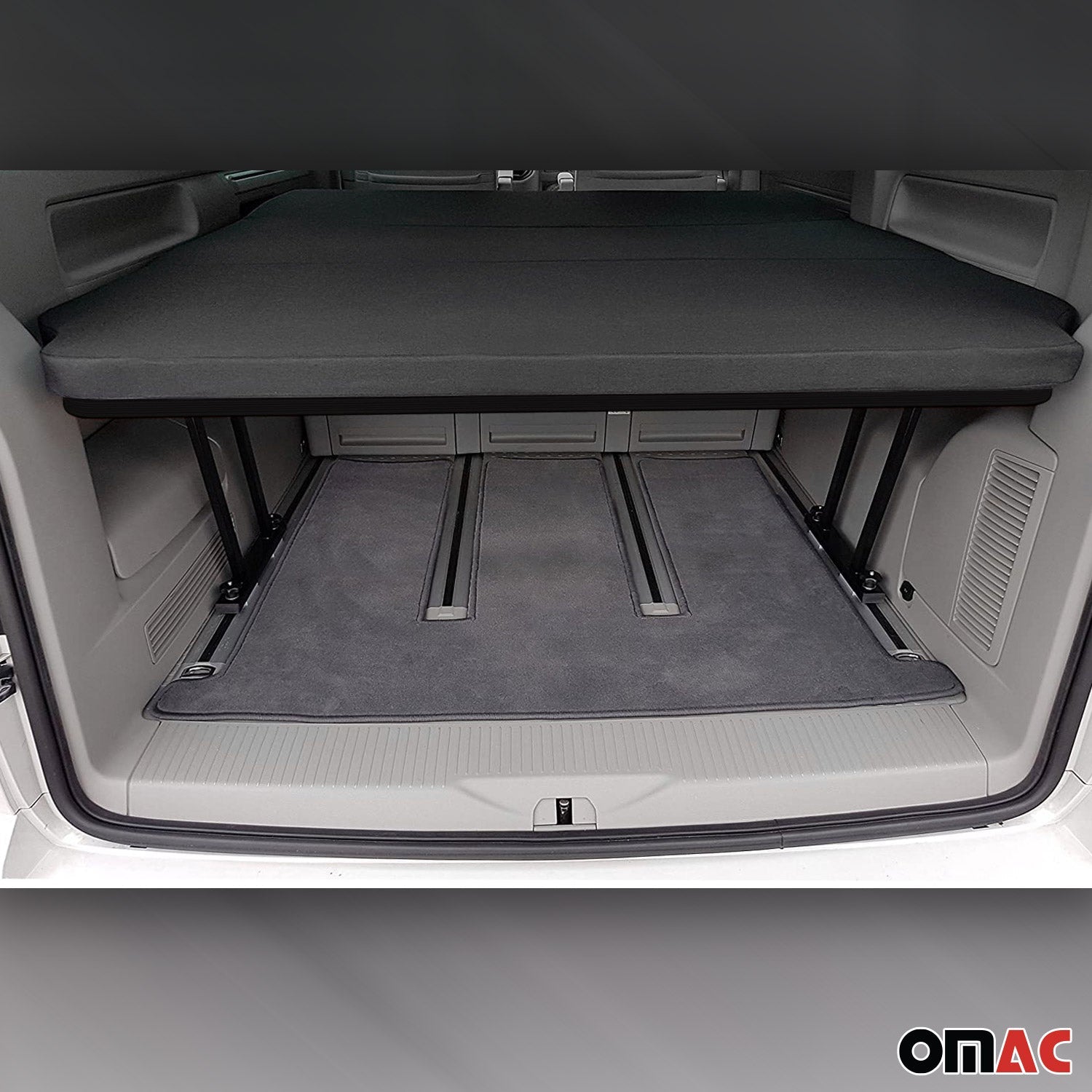 Multiflexboard Bettverlängerung für Mercedes Vito W447 inkl. Schutzhülle Ablage OMAC DE