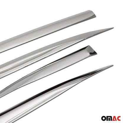 Seitentürleiste Fensterleisten für Peugeot 3008 Active P84 2016-2024 Chrom Satz OMAC DE