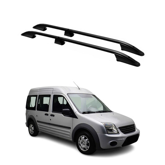 Dachreling Dachgepäckträger für Ford Transit Connect 2003–2013 Schwarz L2 Langer OMAC DE