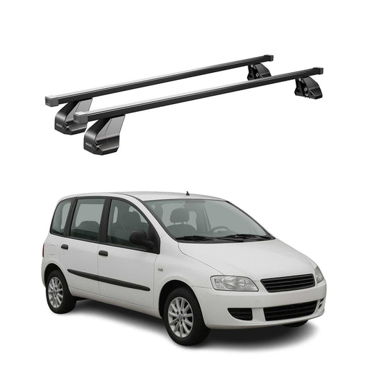Menabo Dachträger Grundträger für Fiat Multipla 2004-2010 Facelift Stahl Schwarz OMAC DE