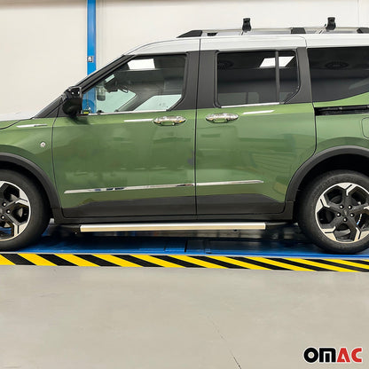 Seitentürleiste Türleiste Türschutz für Ford Tourneo Courier 2023-2025 Edelstahl OMAC DE