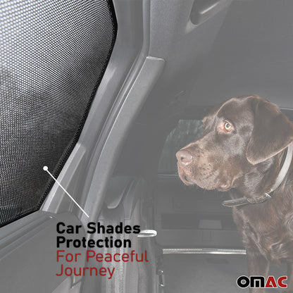 Sonnenschutz Seitenfenster für Audi A3 8P 3tür 2003-2012 Heckscheibe 2tlg OMAC DE