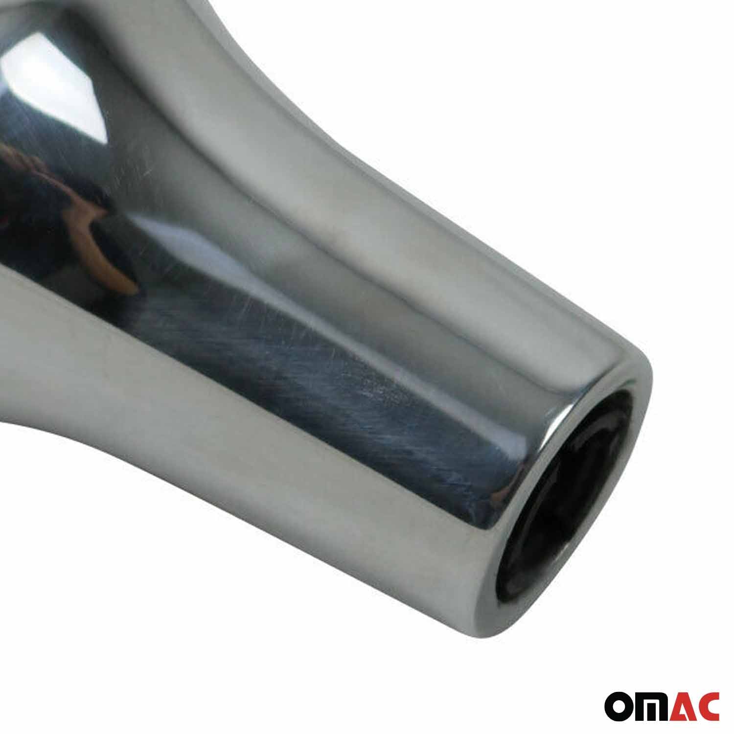 Schaltknauf für BMW E34 E39 E60 E36 E46 E90 E87 Z1 Z3 Z4 X5 Alu Glänzed Manuelle OMAC DE
