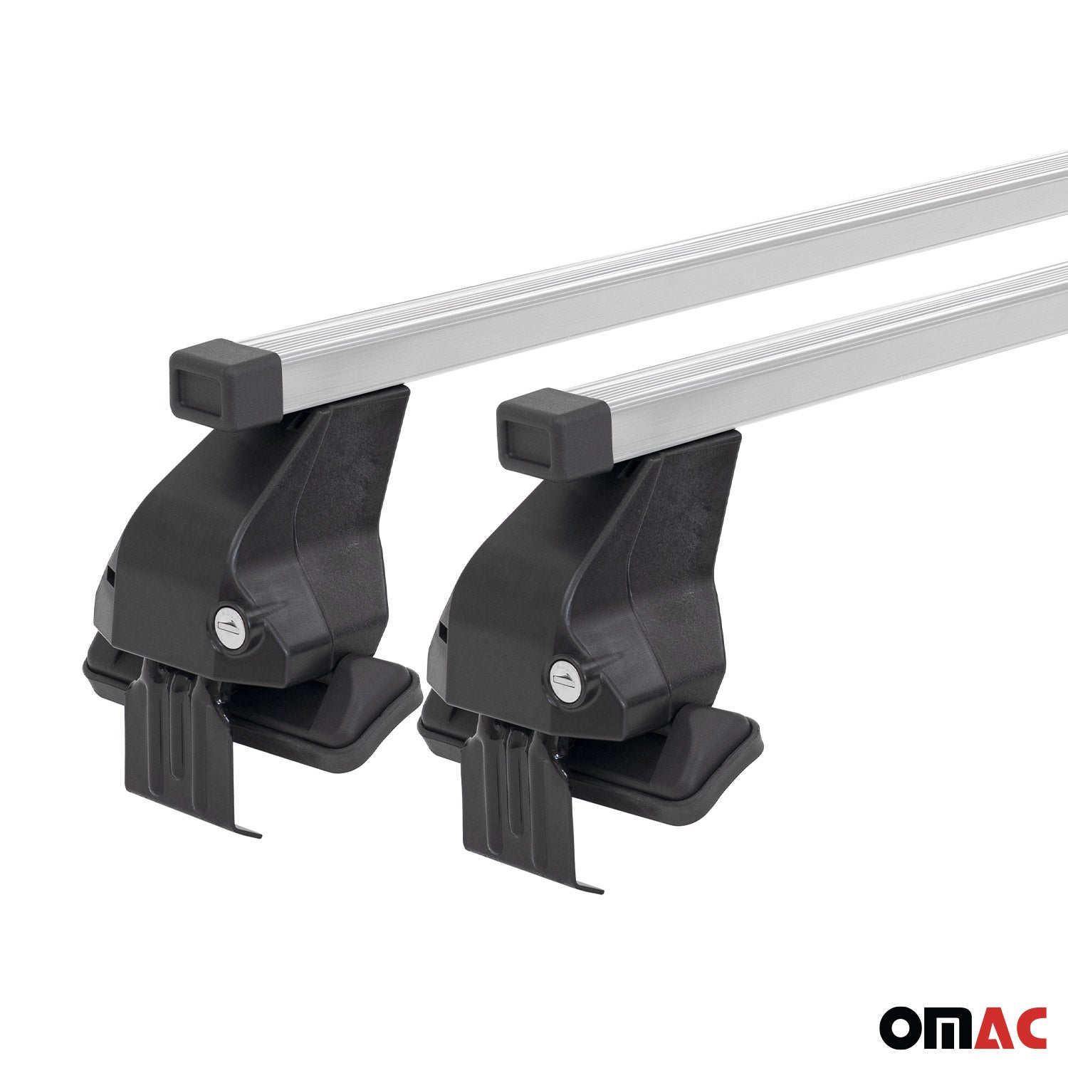 Menabo Dachträger Grundtäger für Seat Toledo mk4 2012-2019 50kg Stahl Silber 2x OMAC DE