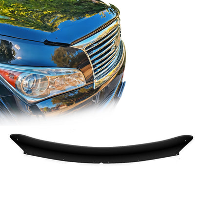 Motorhaube Deflektor Insekten Steinschlagschutz für Infiniti QX56 2010-13 Dunkel OMAC DE