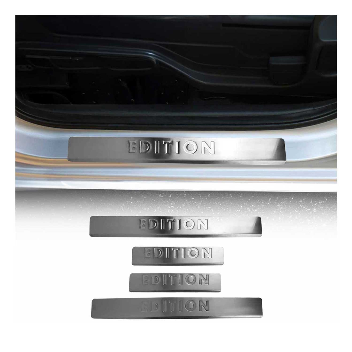 Einstiegsleisten Edition für Mercedes A Klasse W169 2004-2012 B-Ware Chrom 4x OMAC DE