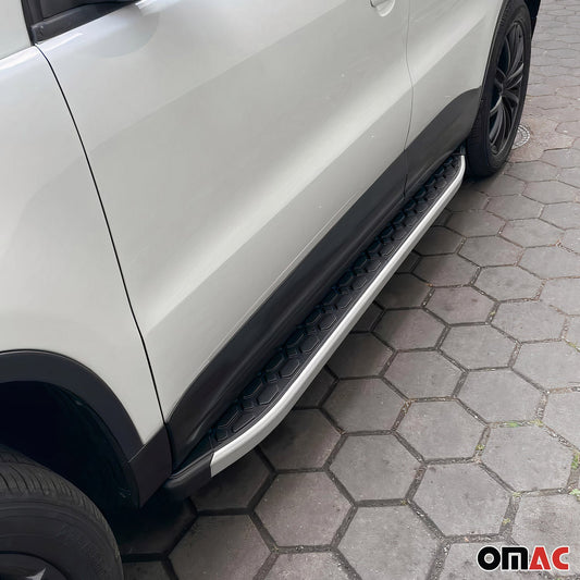 Trittbretter Seitenschweller für Toyota Yaris Cross 2023-2025 Edelstahl Chrom 2x