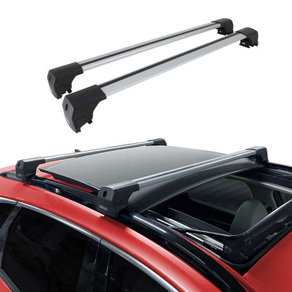 2006-2015 Ford Galaxy Dachträger Grundträger Silber Alu 2 tlg