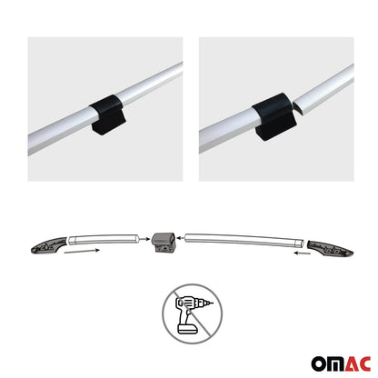 Dachträger Gepäckträger für Peugeot Boxer II 2006-2024 L3 H2 Alu Silber 2 tlg OMAC DE