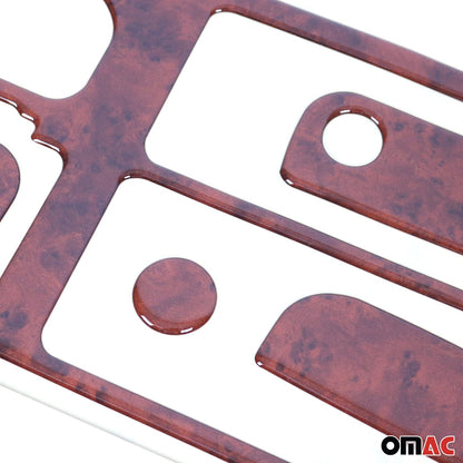 Innenraum Dekor Cockpit für Toyota Avensis 2003-2008 Wurzelholz Optik 11tlg OMAC DE