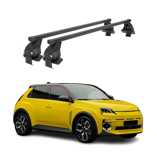 Menabo Dachträger Grundträger für Renault 5 E-Tech 2024-2025 Stahl Schwarz 2tlg OMAC DE