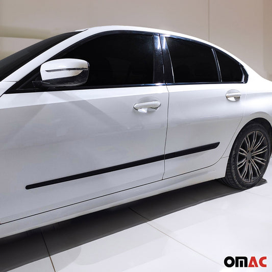 Seitentürleiste Türleisten Türschutzleisten für Toyota Corolla ABS Chrom Matt OMAC DE