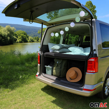 Matratze Schlafmatratze Klappmatratze für Ford Tourneo Custom 2023-2025 Schwarz OMAC DE