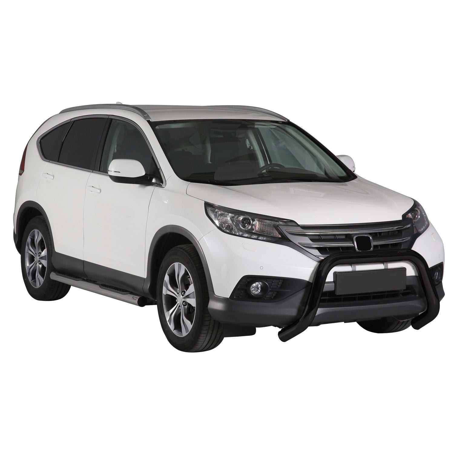 Frontbügel Frontschutzbügel für Honda CR-V 2012-2015 ø76mm Stahl Schwarz Schutz OMAC DE