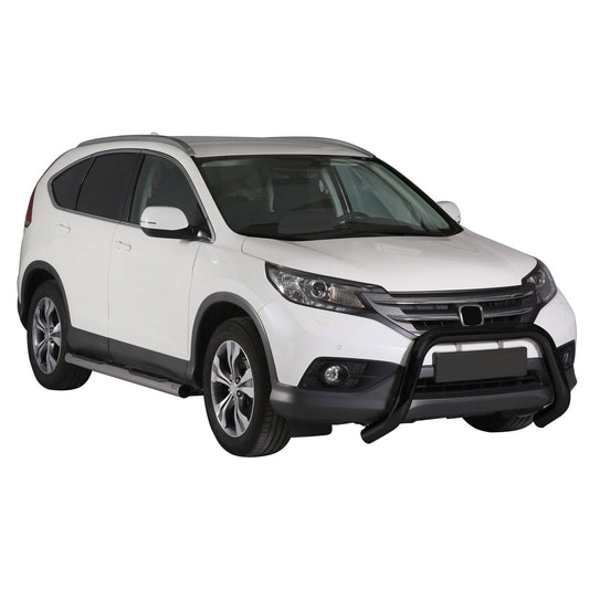 Frontbügel Frontschutzbügel für Honda CR-V 2012-2015 ø76mm Stahl Schwarz Schutz OMAC DE