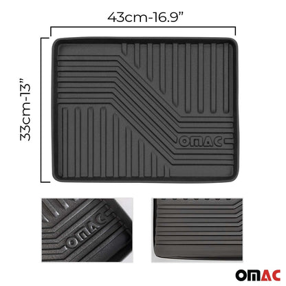 5x OMAC Schuhmatte Sauberlaufmatte Abtropfschale Napfunterlage 43x33cm Unterlage OMAC DE