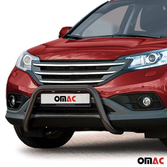 Frontbügel Frontschutzbügel für Honda CR-V 2012-2016 mit ABE Stahl Schwarz OMAC DE