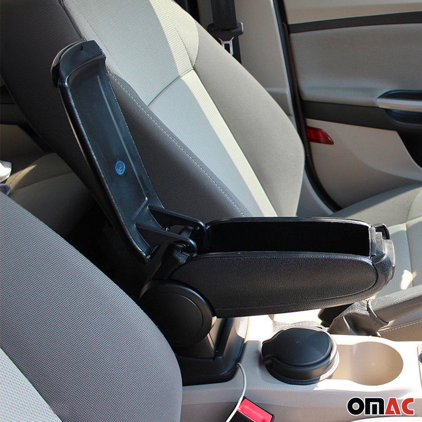2006-2015 Skoda Roomster Mittelarmlehne Armlehne Schwarz Passform
