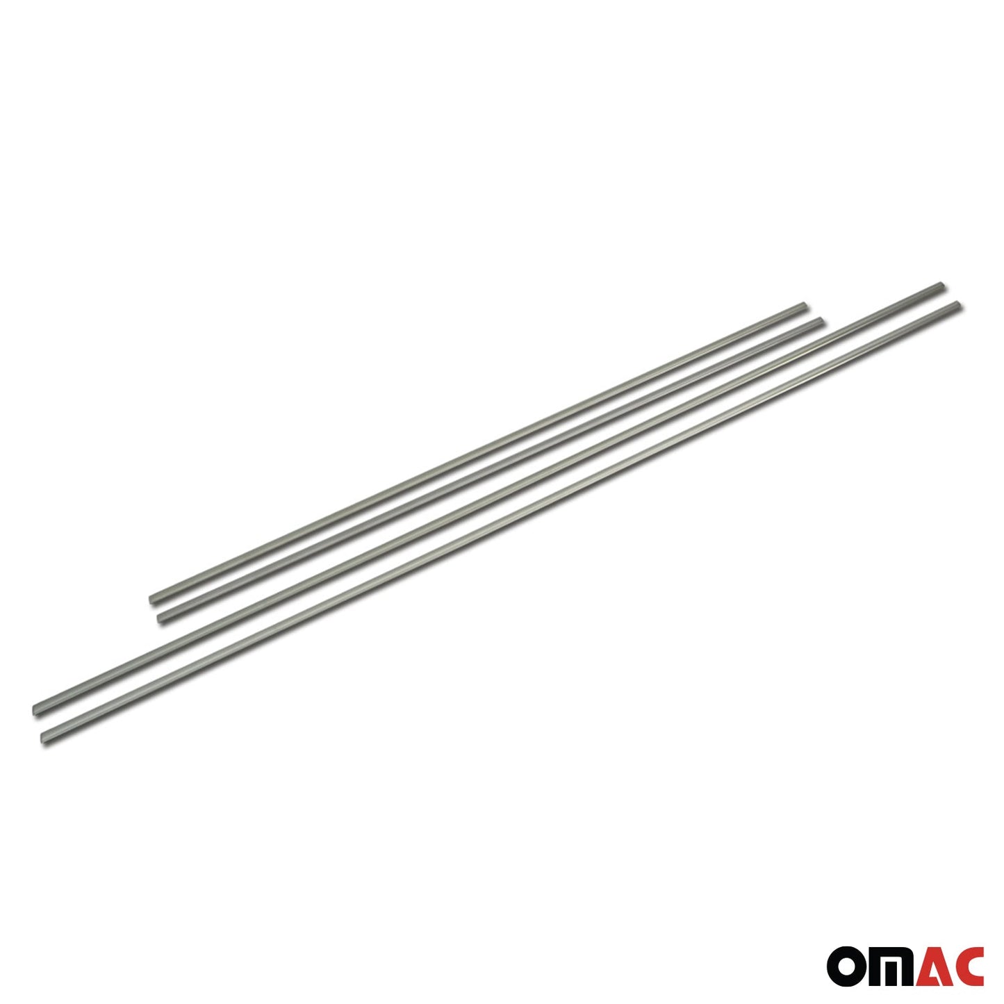 Fensterleisten Zierleisten für Renault Scenic 1999-2003 Edelstahl Chrom OMAC DE