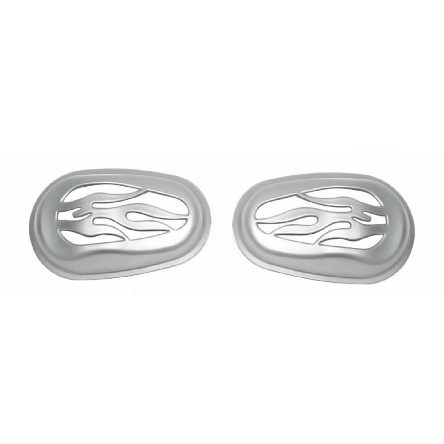 Blinker Signal Rahmen für Nemo Bipper Fiorino Qubo C2 C3 2tlg Abs Satin Chrom OMAC DE
