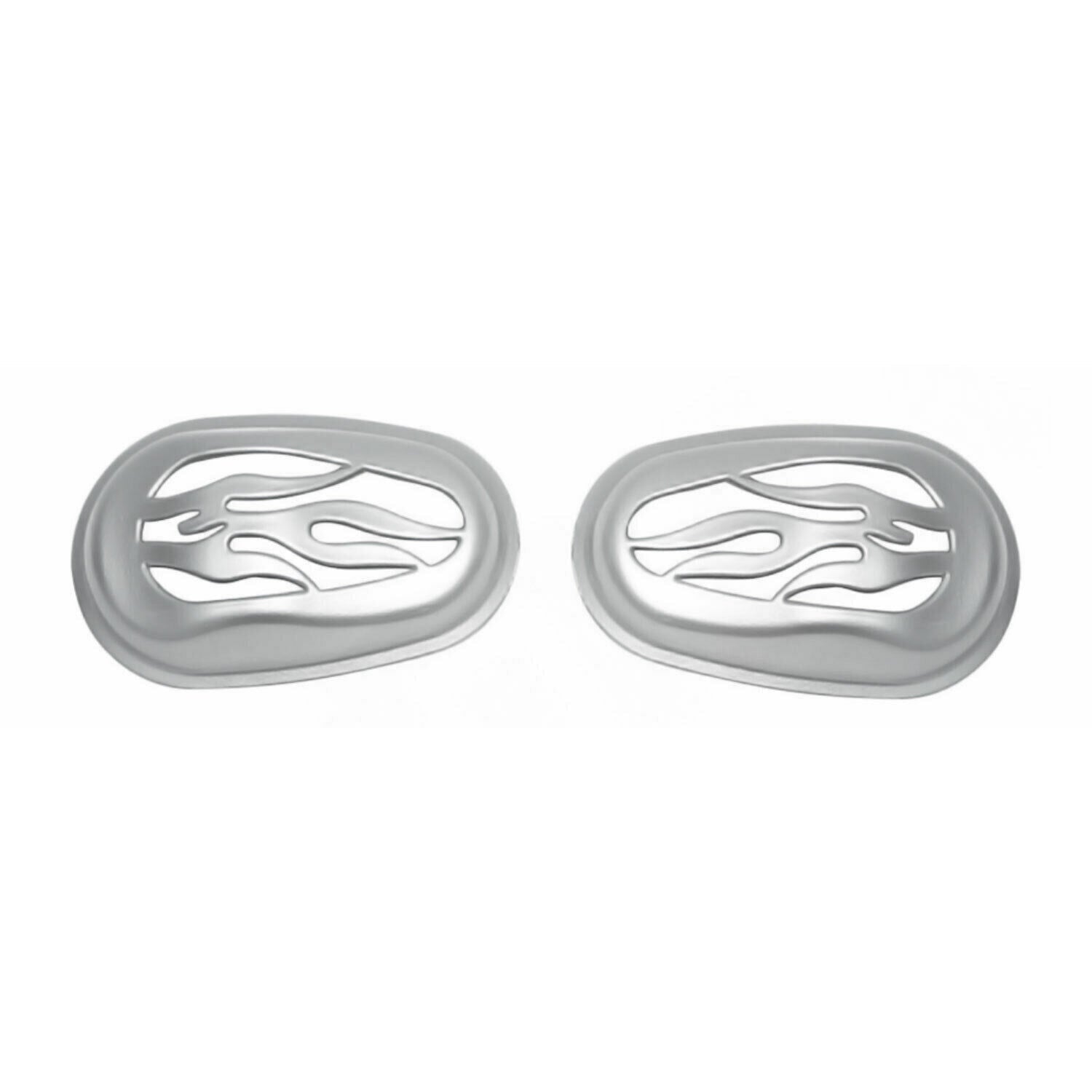Blinker Signal Rahmen für Nemo Bipper Fiorino Qubo C2 C3 2tlg Abs Satin Chrom OMAC DE