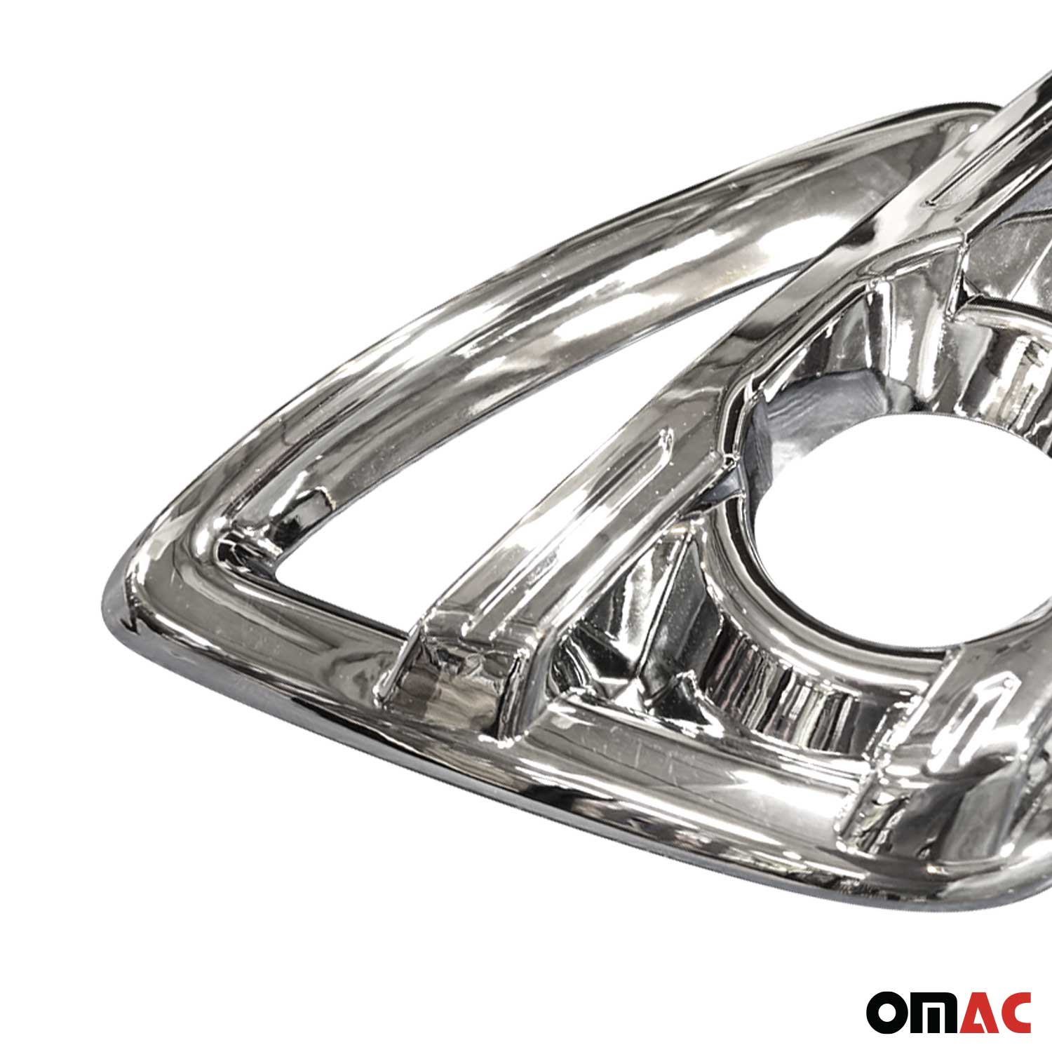 Nebelscheinwerfer Rahmen Umrandung für Mazda CX-5 2015-2017 ABS Chrom OMAC DE