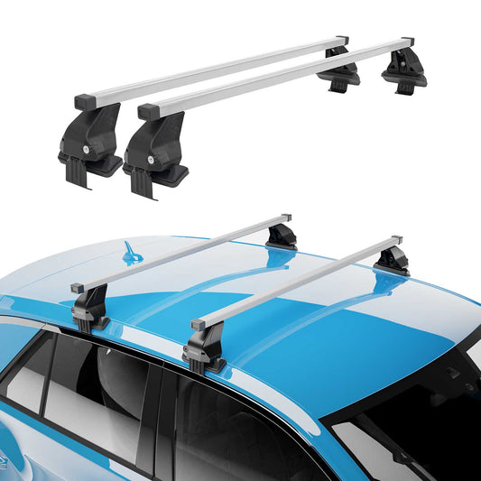 Menabo Dachträger Grundträger für Polestar 2 2020-2025 Stahl Grau 2tlg OMAC DE