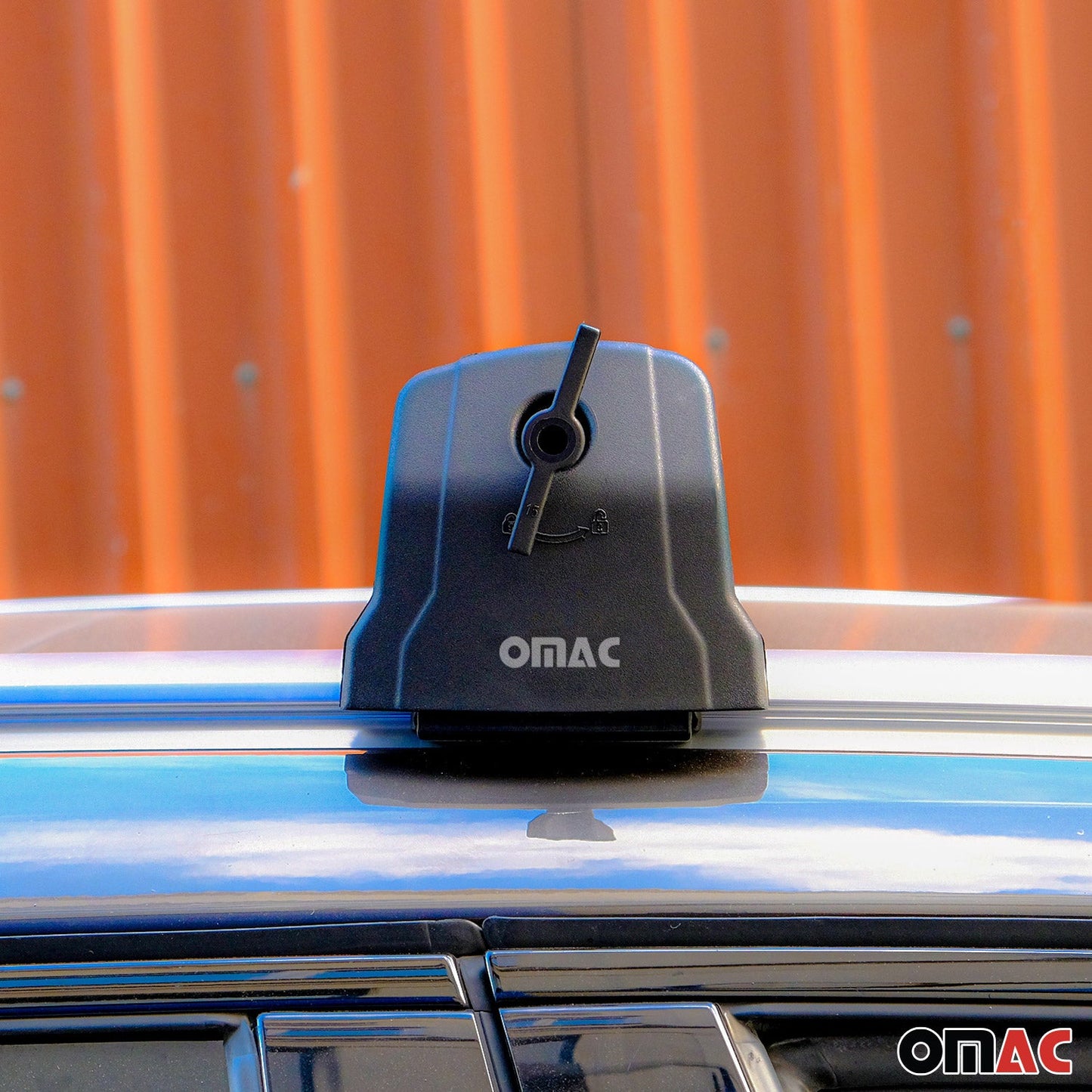 2019-2025 KIA Seltos Dachträger Gepäkträger Schwarz Alu 2 tlg OMAC DE