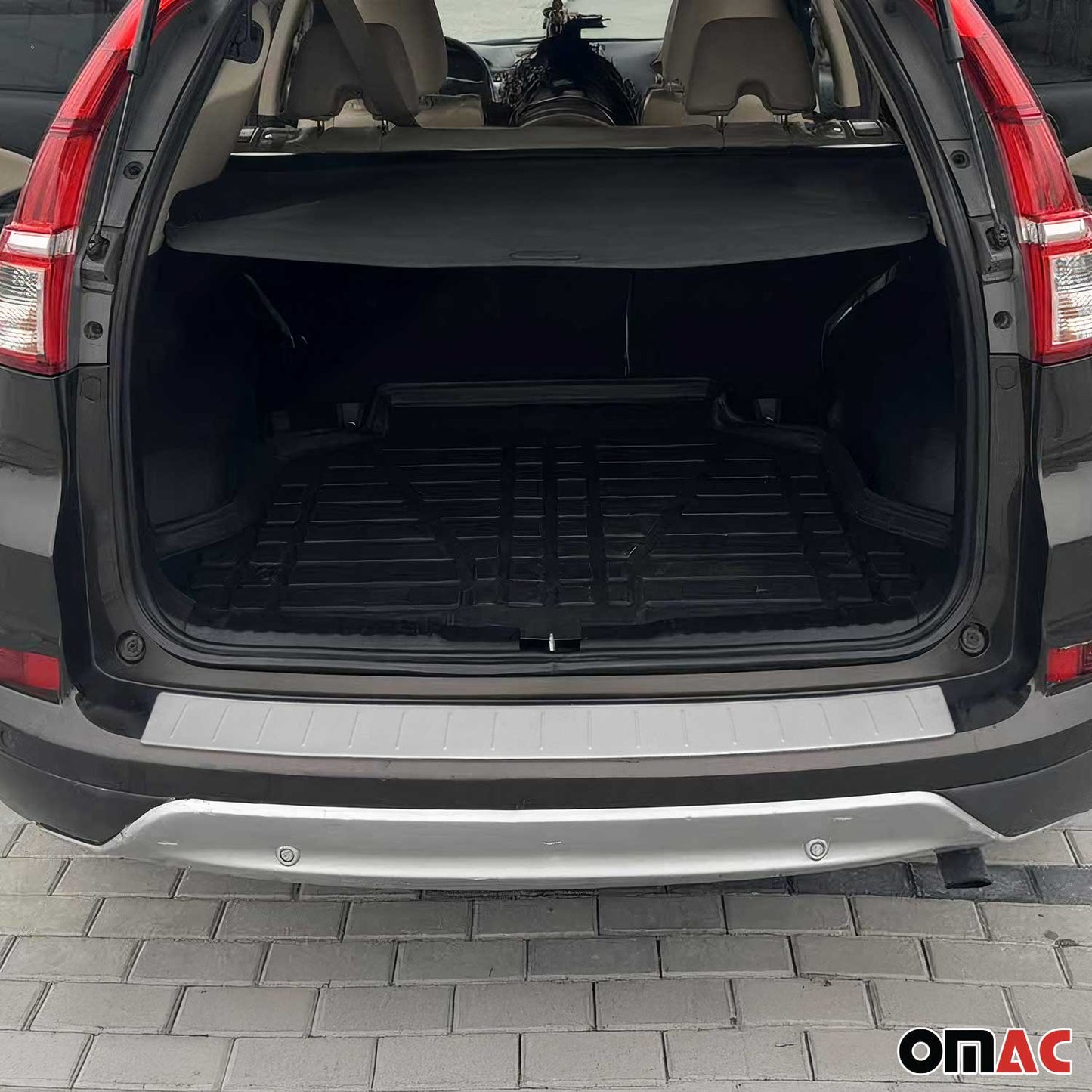 Ladekantenschutz für Kia Sportage NQ5 2021-2025 Edelstahl Chrom Gebürstet OMAC DE