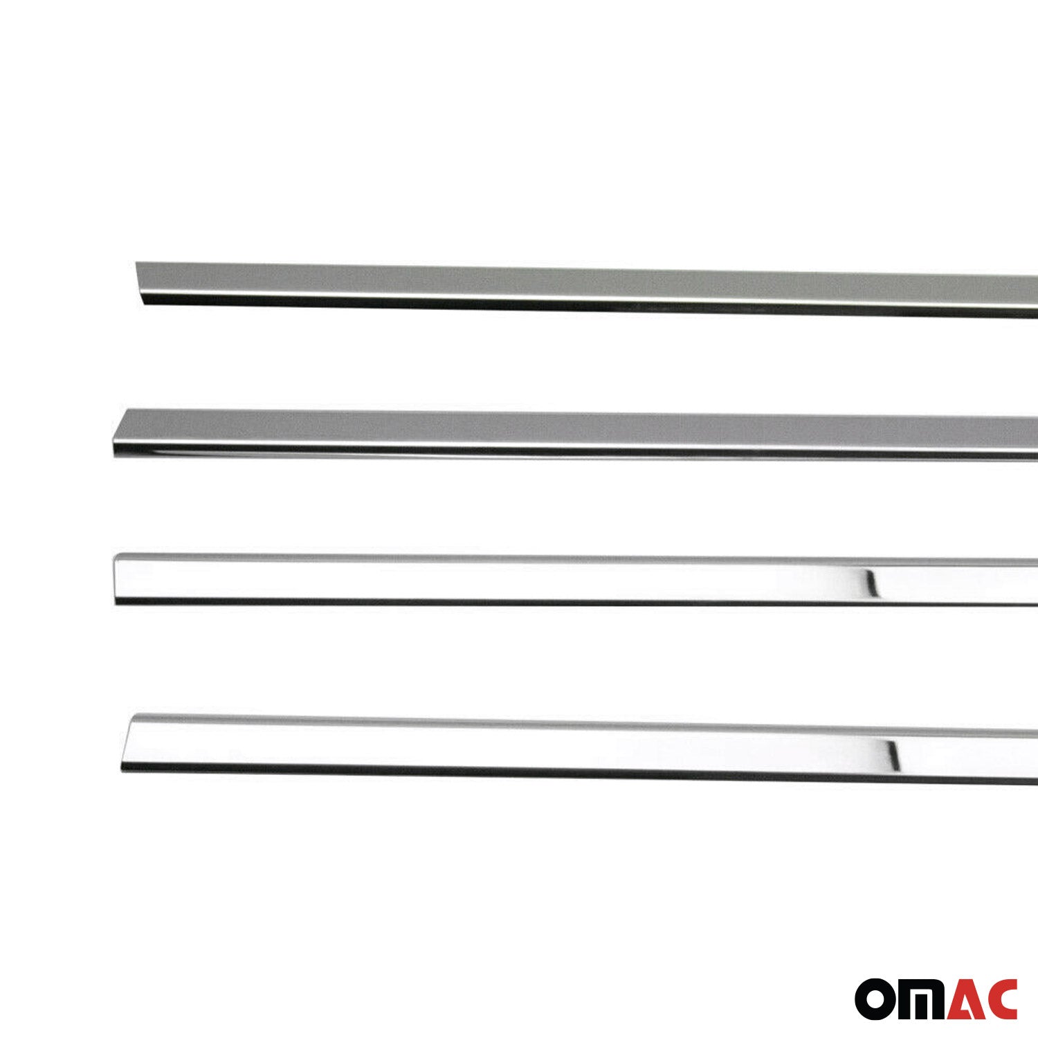 Fensterleisten Zierleisten für Nissan X-Trail T32 2014-2020 Edelstahl Chrom 4tlg OMAC DE