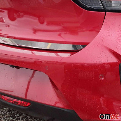 Kofferraumleiste Heckklappe Leiste für Opel Corsa F 2020-2025 Edelstahl Chrom OMAC DE