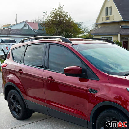 Aluminium Dachreling Relingträger für Nissan Qashqai J10 2007-2014 Schwarz OMAC DE