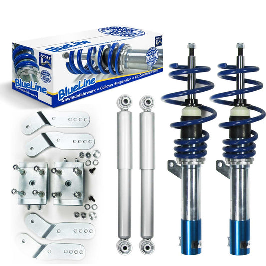 JOM BlueLine Gewindefahrwerk für VW Caddy 3 2004-2020 Fahrwerk Tiefer OMAC DE